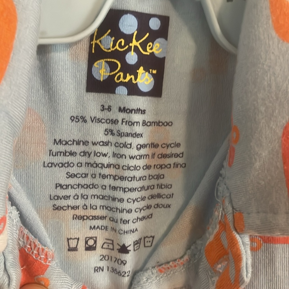 Kickee Pants Shortall Romper (3-6 Months) - Picture 6 of 7
